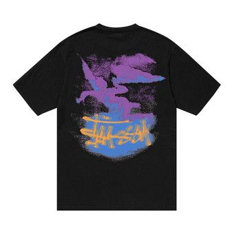 Buy Stussy Angel Tee 'Black' - 1904842 BLAC | GOAT