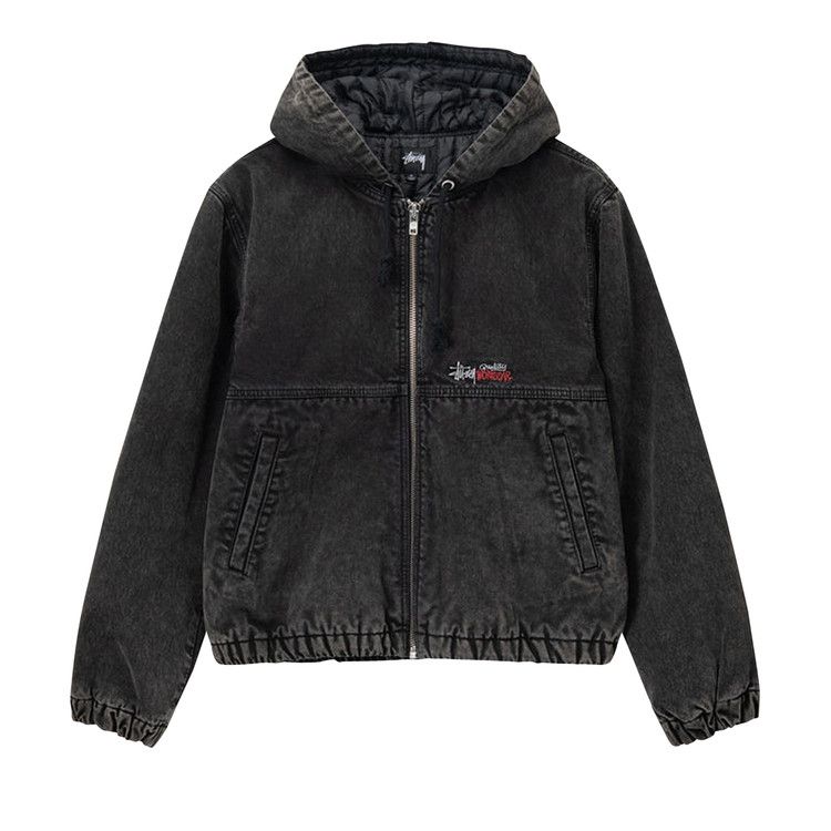 Stussy Double Dye Work Jacket Black