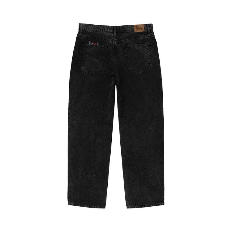 Buy Stussy Double Dye Big 'Ol Jeans 'Black' - 116606 BLAC | GOAT Buy Stussy Double Dye Big 'Ol Jeans 'Black' - 116606 BLAC | GOAT