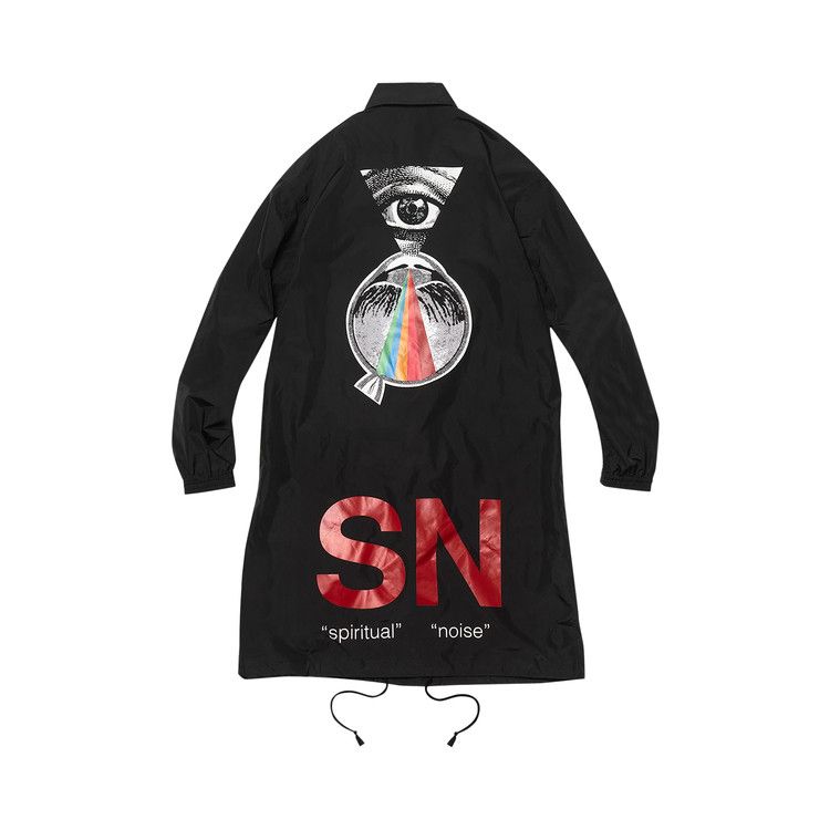 Buy Undercover Spiritual Noise Raincoat 'Black' - UCU4301 BLAC | GOAT