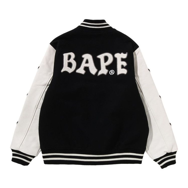 A bathing ape varsity jacket best sale