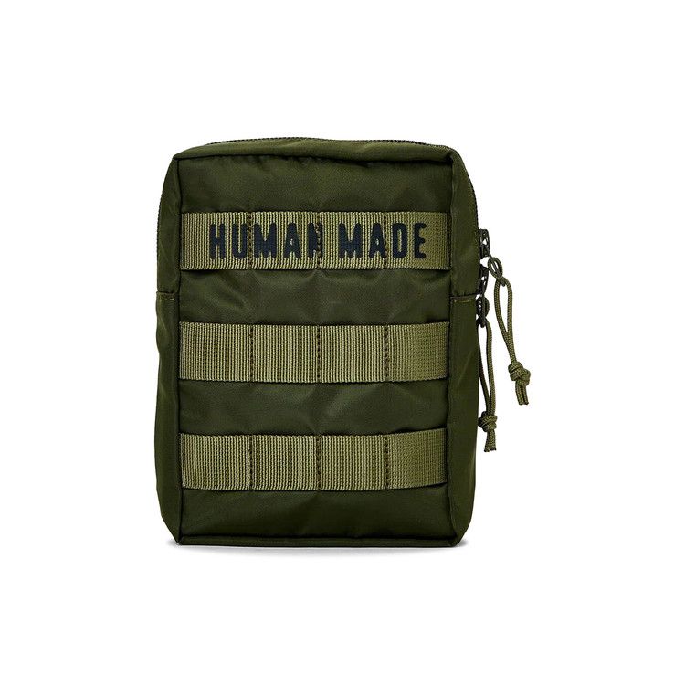 Buy Human Made Military Pouch #2 'Olive Drab' - HM25GD025 OLIV | GOAT