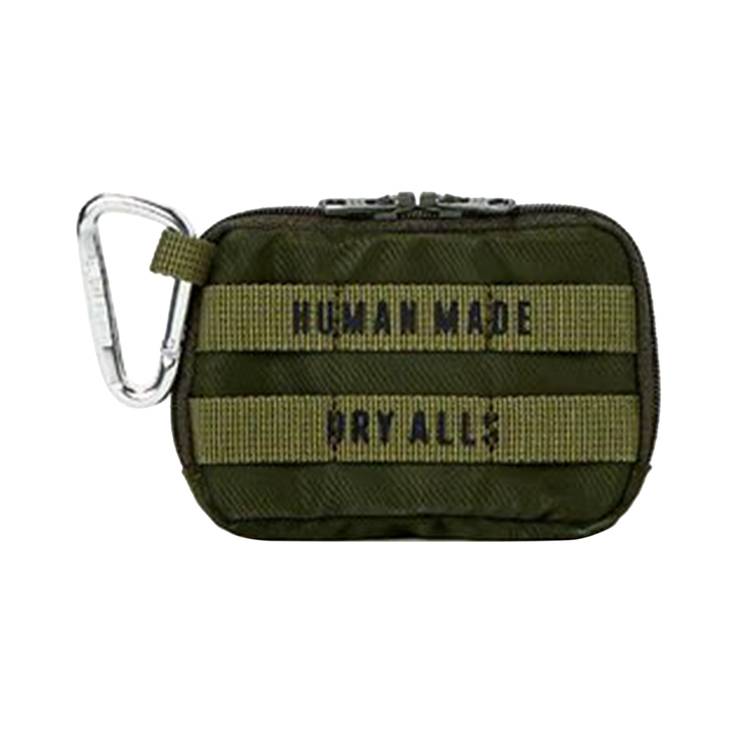 Buy Human Made Military Card Case 'Olive Drab' - HM25GD027 OLIV