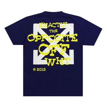 Off-White OMAA038F22JER008 ALIEN ARROW OVER T-shirt Tシャツ Buy Off-White Zebra Arrow Tee 'Black' - OWAA089S22JER0101001
