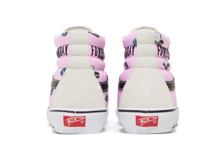 Cali Thornhill Dewitt X Vans Vault Sk8-Hi Lx Pink Doomsday Foreplay