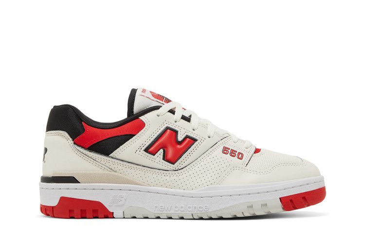 New Balance 550 Sea Salt True Red — foto 2