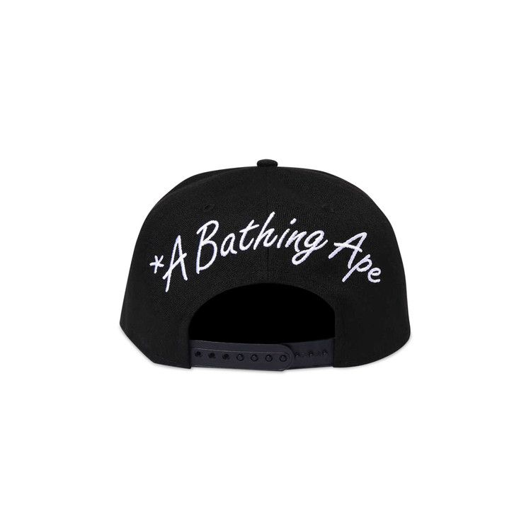 Buy BAPE x New Era 9FIFTY Cap 'Black' - 1I20 180 906 BLACK | GOAT UK