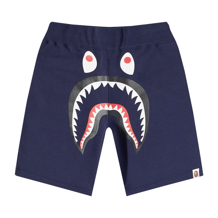 Bape Shark Sweatshorts 'navy'