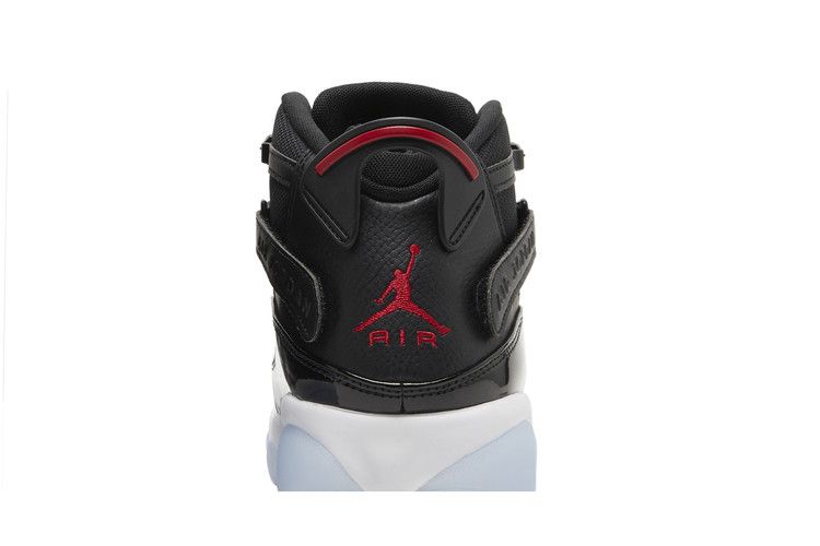 Air Jordan 6 Rings Black Gym Red