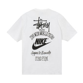 Buy Nike x Stussy Tee 'White' - DV1774 100 | GOAT