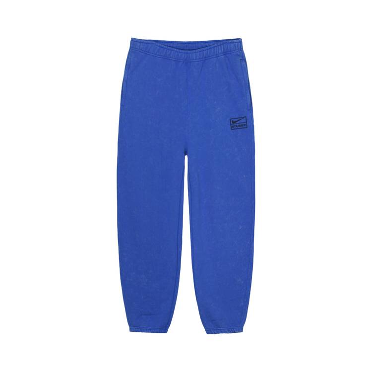 Buy Stussy x Nike Acid Wash Fleece Pant 'Blue' - DR4025480