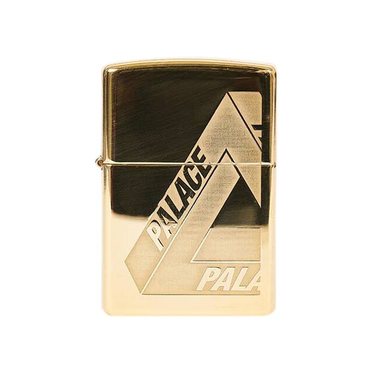 Buy Palace Tri-Ferg Zippo Lighter 'High Polish Brass' - P23ACC016