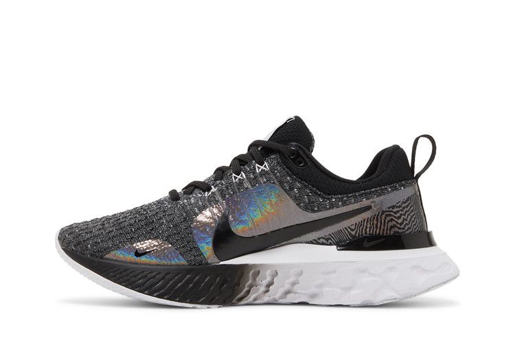 送料無料 ギフト Buy Wmns Zebra 'Black Premium 3 Flyknit Run Infinity React パーツ