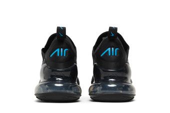 Air max 270 hot sale black and blue