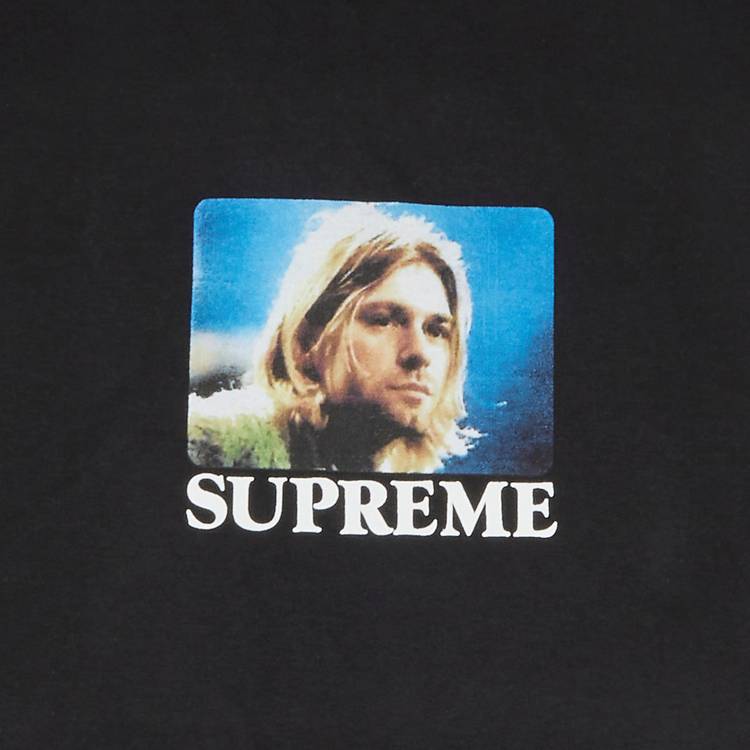 Buy Supreme Kurt Cobain Tee 'Black' - SS23T44 BLACK | GOAT