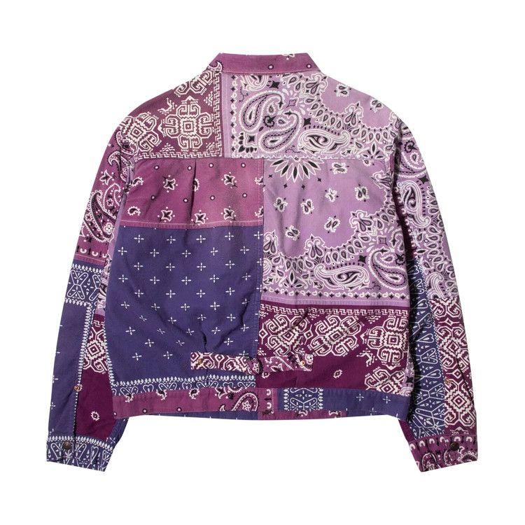 【人気ショップが最安値挑戦！】 Kapital Buy Flannel 'Purple Jacket 1st Bandana Reversible ドッグフード
