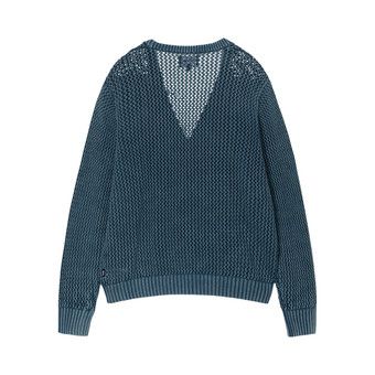 Buy Stussy Loose Gauge Cardigan 'Blue' - 117164 BLUE | GOAT