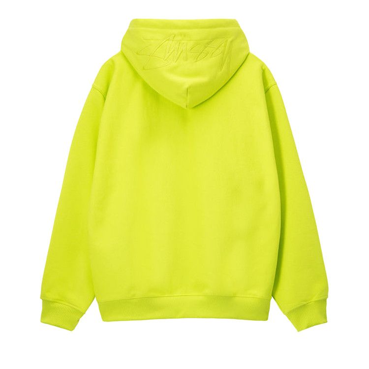 Stussy Back Applique Hoodie Keylime
