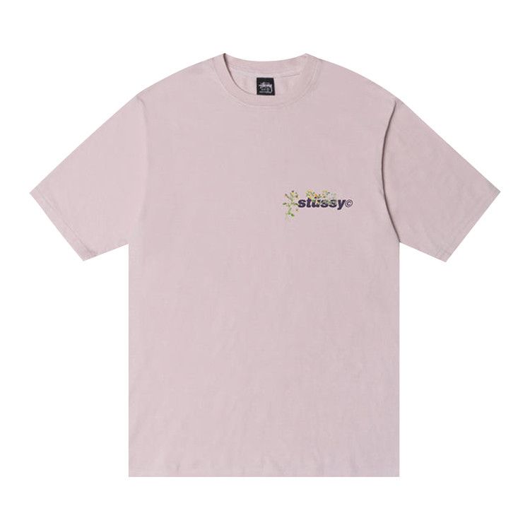 Stussy Bokay Pigment Dyed T-Shirt Blush