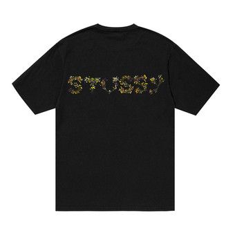 Buy Stussy Bokay Pigment Dyed Tee 'Black' - 1904881 BLAC