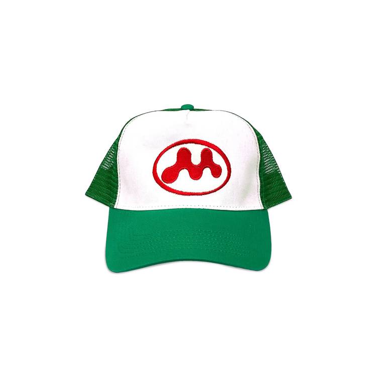 Buy Mowalola Puff Puff Trucker Hat 'Green' - 5083 1FW220701PPTH