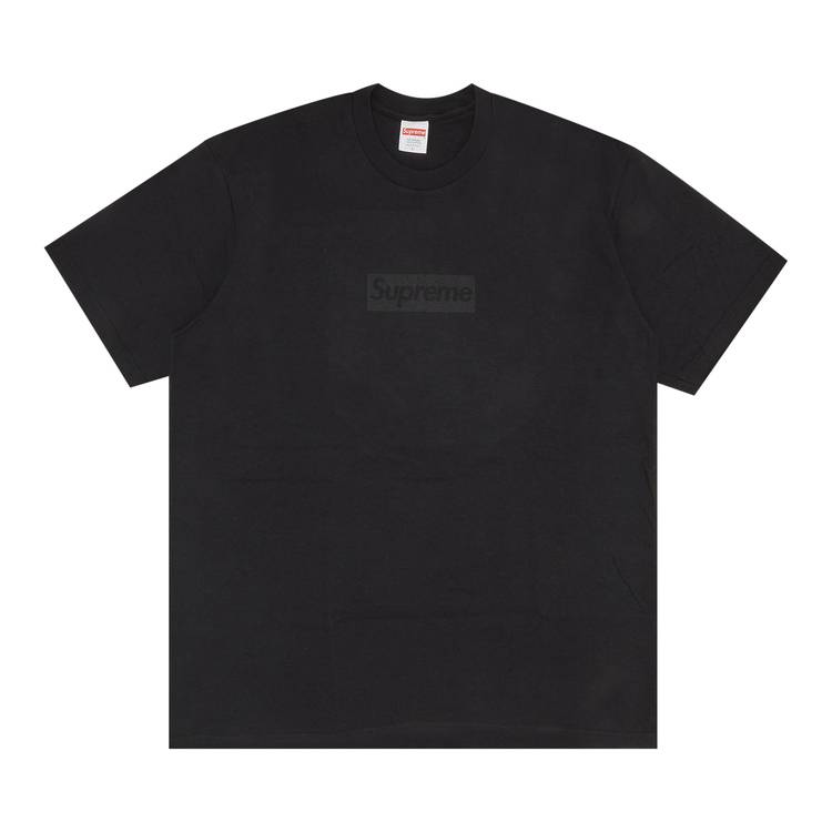 Buy Supreme Tonal Box Logo Tee 'Black' - SS23T23 BLACK | GOAT