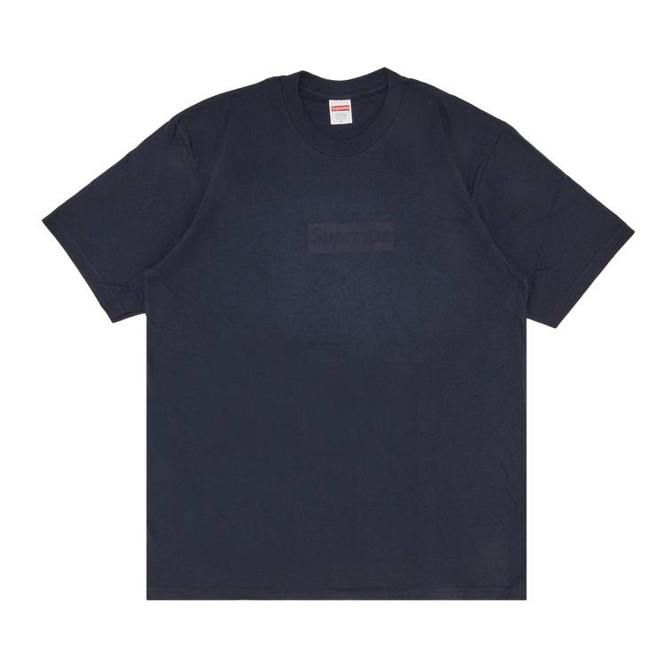 Buy Supreme Tonal Box Logo Tee 'Navy' - SS23T23 NAVY | GOAT