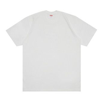 Buy Supreme Tonal Box Logo Tee 'White' - SS23T23 WHITE | GOAT