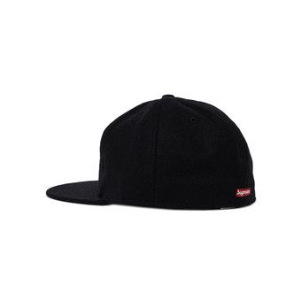 Buy Supreme x Ebbets S Logo Fitted 6-Panel 'Black' - SS23H27