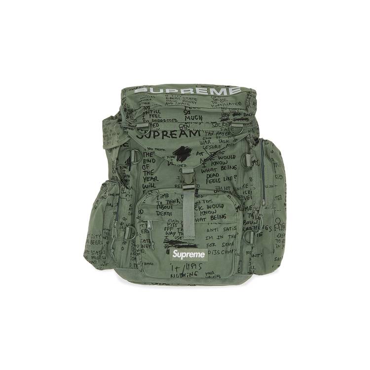 Buy Supreme Field Backpack 'Olive Gonz' - SS23B12 OLIVE GONZ