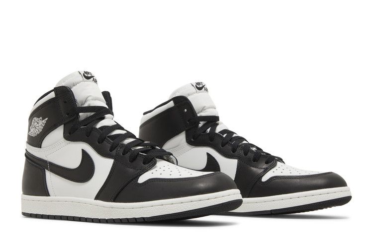 black and white jordan 1 goat