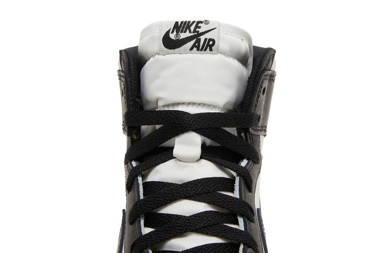 Nike air jordan 1 mid outlet black and white goat