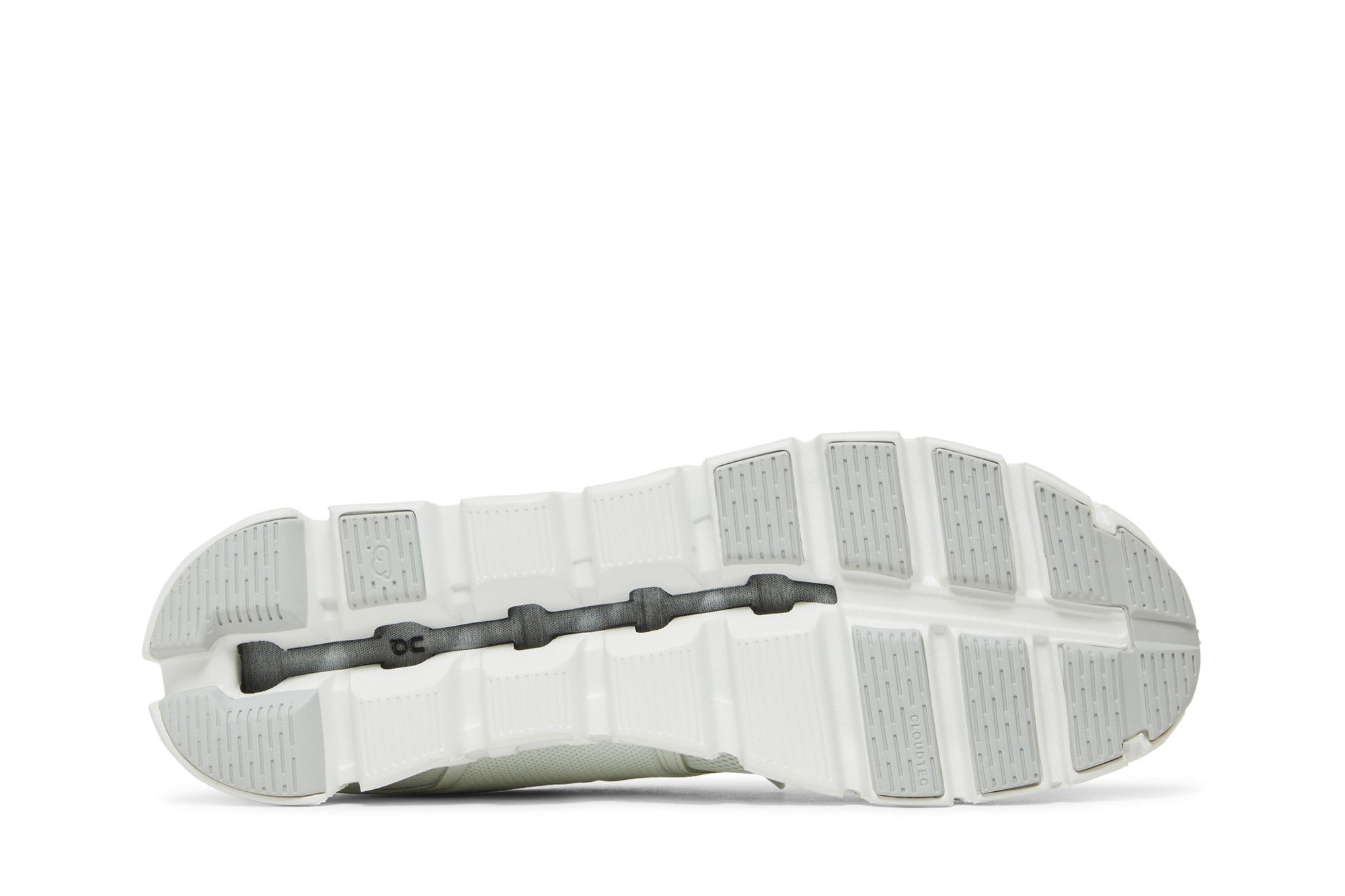 Pre-owned On Cloud 5 'ice White' In Grey