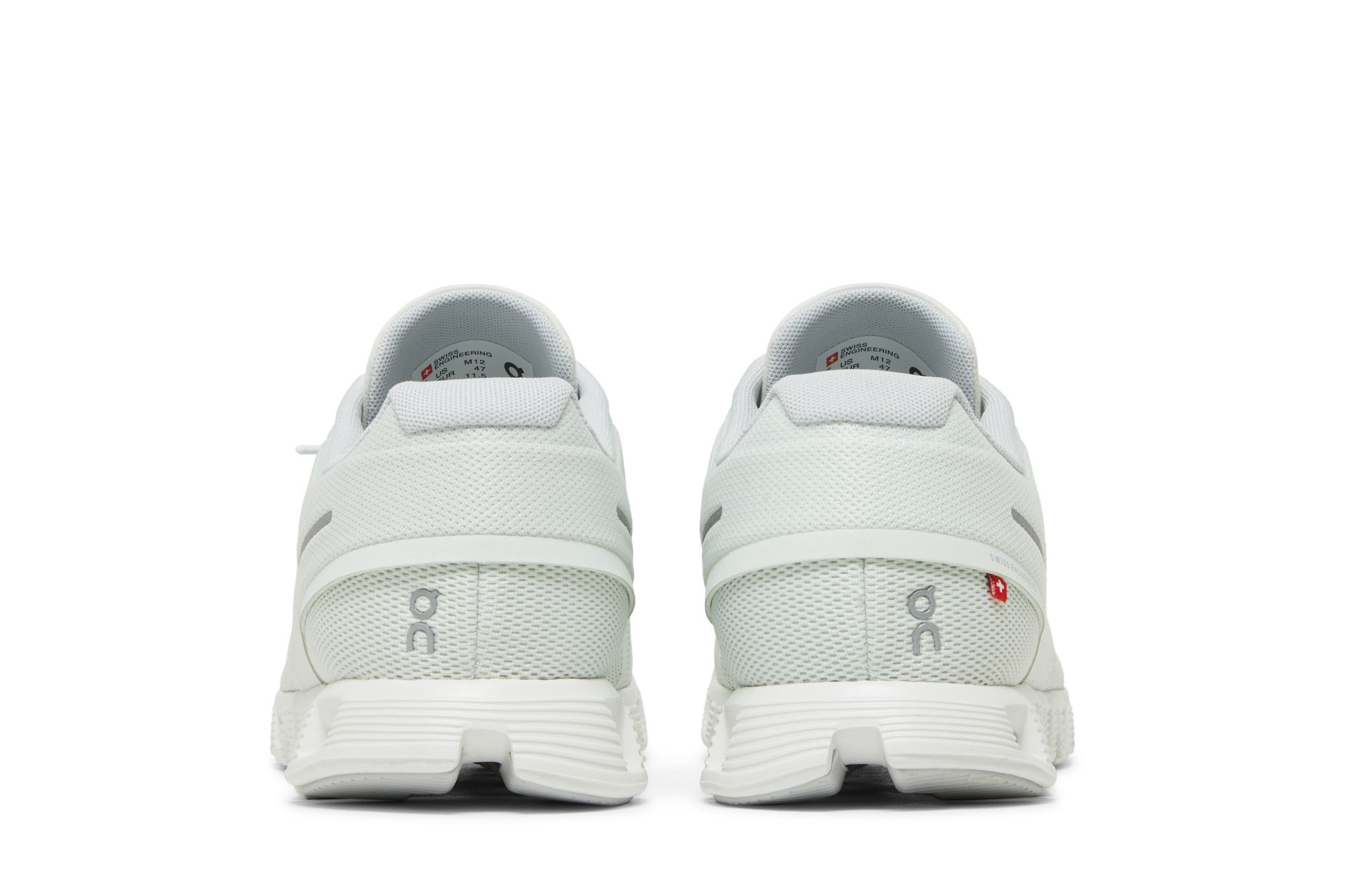 Pre-owned On Cloud 5 'ice White' In Grey