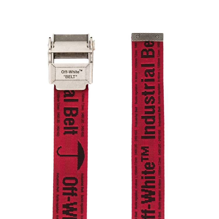 OFF-WHITE 2.0 Industrial Belt Red/White