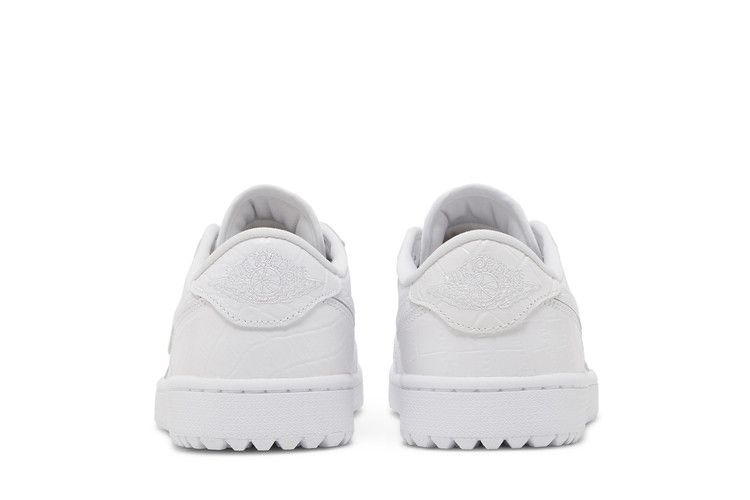 Air Jordan 1 Low Golf White Crocodile