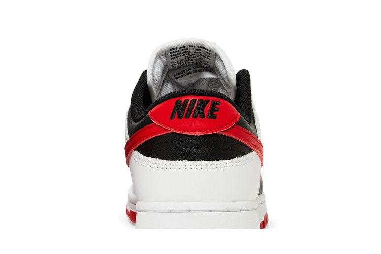 Buy Dunk Low 'White Black Red' - FD9762 061 | GOAT