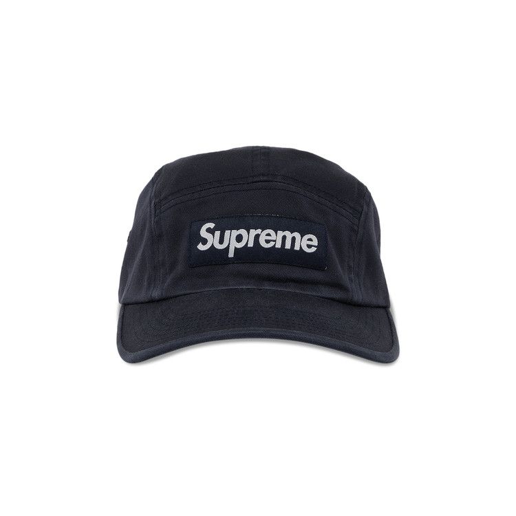 Buy Supreme Washed Chino Twill Camp Cap 'Navy' - SS23H82 NAVY | GOAT