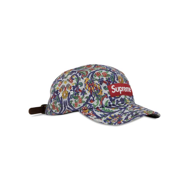 Supreme Washed Chino Twill Camp Cap 'Tapestry'