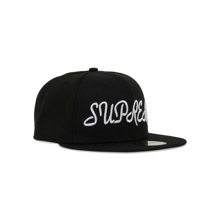 Buy Supreme Script New Era 'Black' - SS23H35 BLACK | GOAT