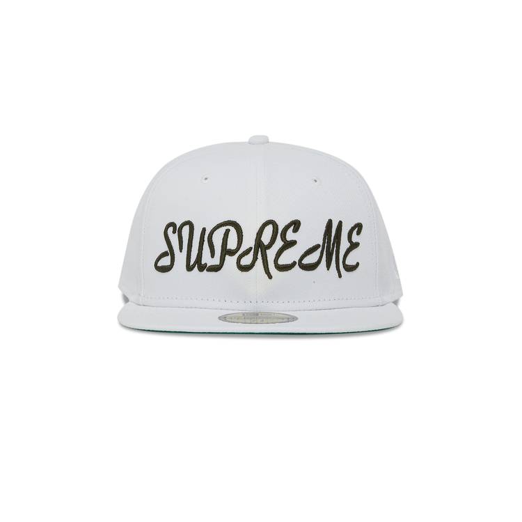 Buy Supreme Script New Era 'White' - SS23H35 WHITE | GOAT