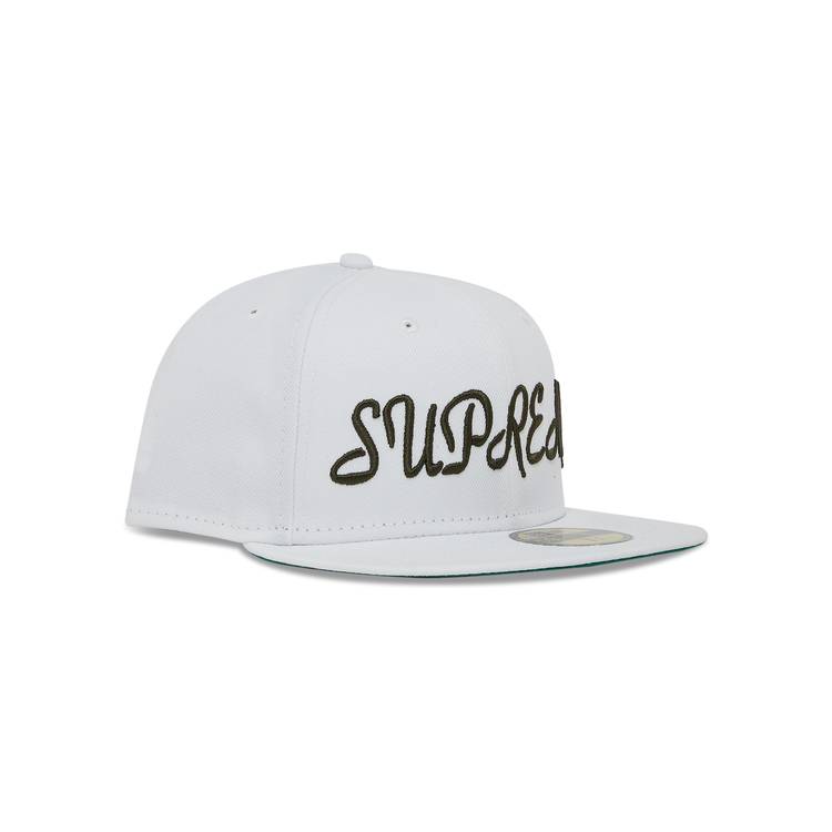 Buy Supreme Script New Era 'White' - SS23H35 WHITE | GOAT