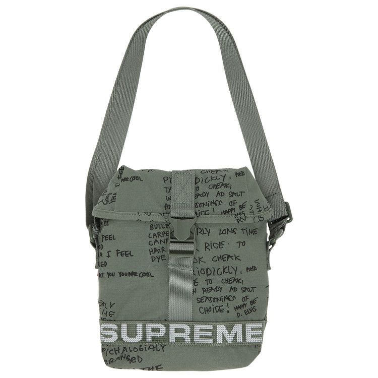 Buy Supreme Field Side Bag 'Olive Gonz' - SS23B14 OLIVE GONZ | GOAT CA