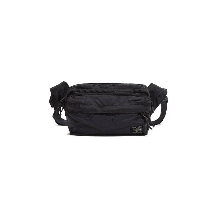 porter by yoshida force 2way waist bag (black) 855-07501-10 