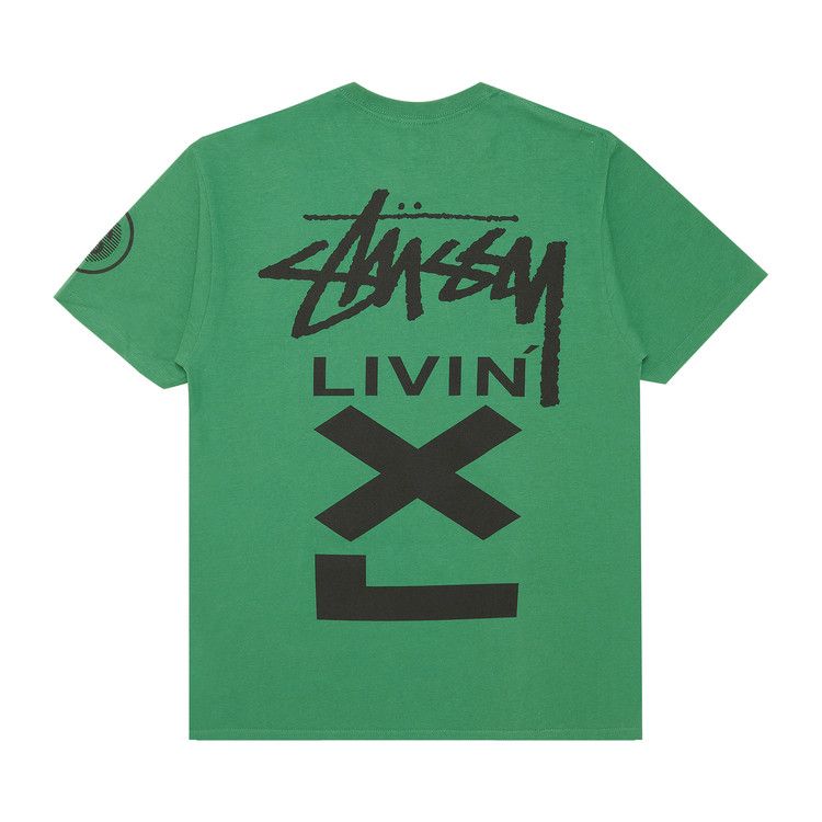 Buy Stussy Tribe Stack Tee 'New Green' - 1903322 NEW | GOAT