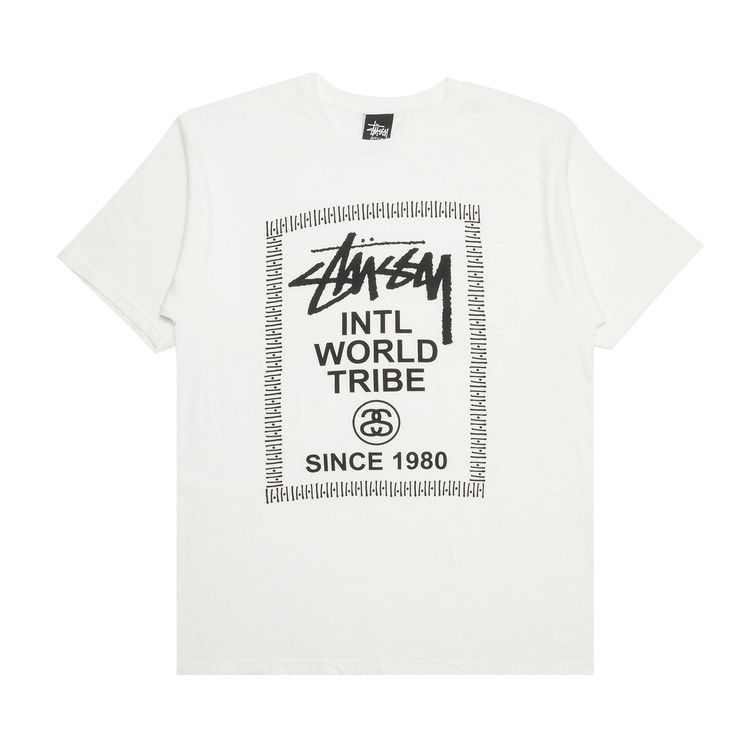 Buy Stussy Intl. World Tribe Since 1980 Tee 'White' - 0535