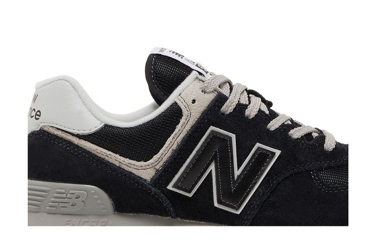 New Balance 574 Core Black White (Women's) — foto 3