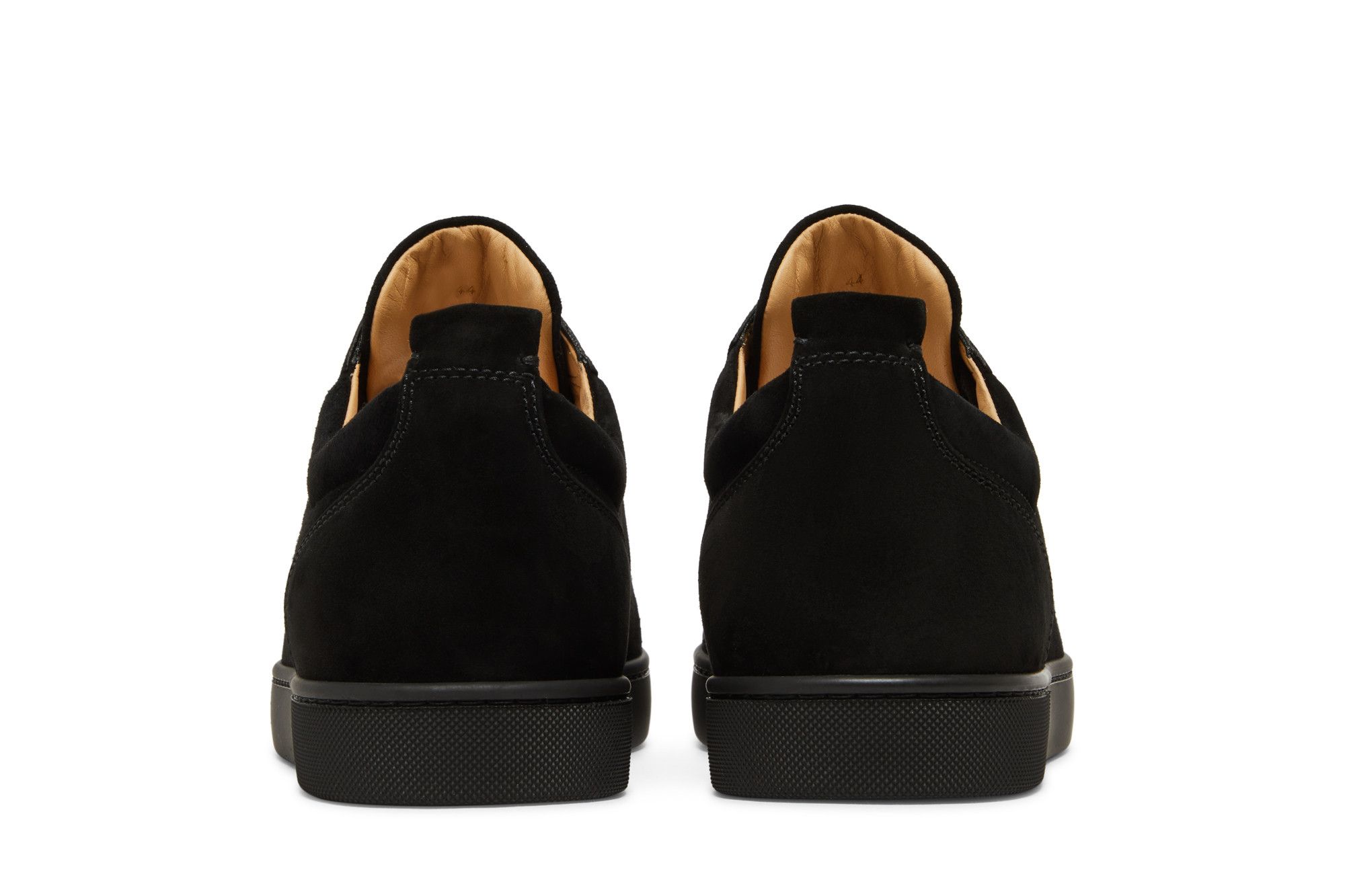 CHRISTIAN LOUBOUTIN CHRISTIAN LOUBOUTIN LOUIS JUNIOR SPIKES FLAT 'TAUPE'