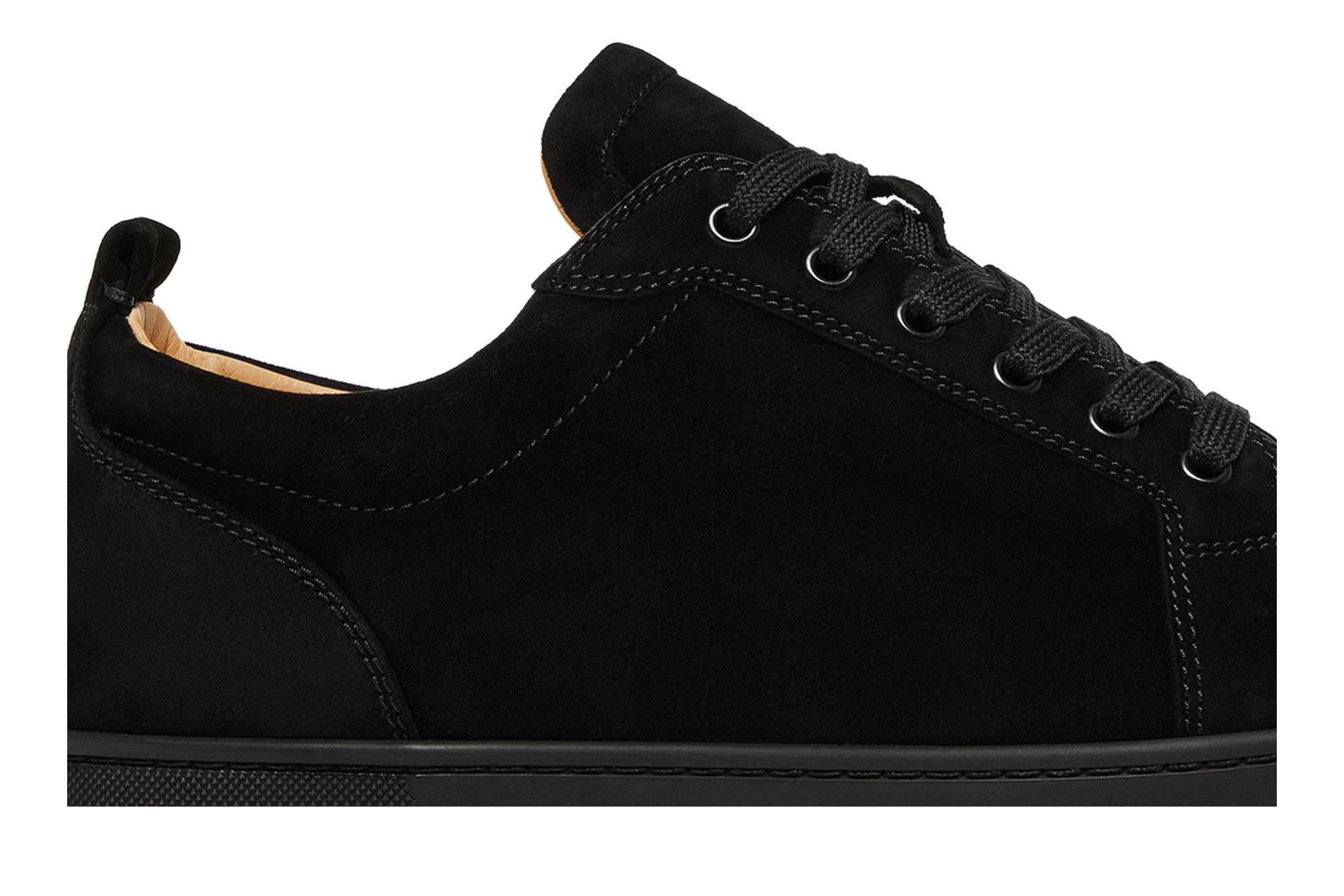 CHRISTIAN LOUBOUTIN CHRISTIAN LOUBOUTIN LOUIS JUNIOR SPIKES FLAT 'TAUPE'