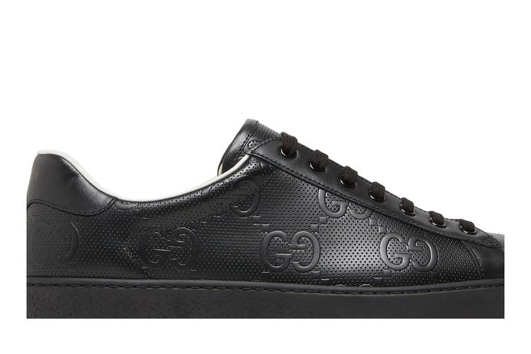 Buy Gucci Ace 'GG Embossed - Black' - 625787 1XK10 1000 | GOAT